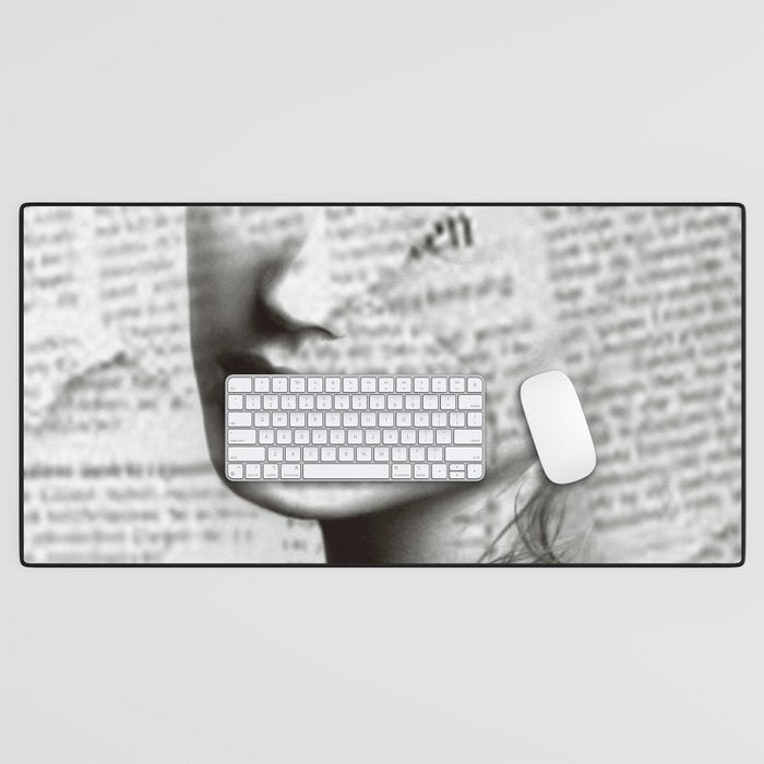 Silence of distance Desk Mat Gallery Image 1