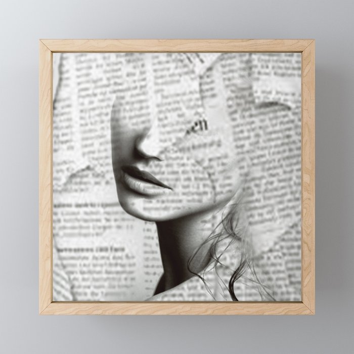 Silence of distance Mini Art Print Gallery Image 1