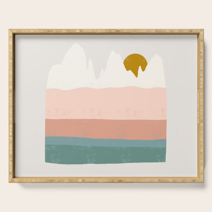 desert shades Serving Tray Gallery Image 1