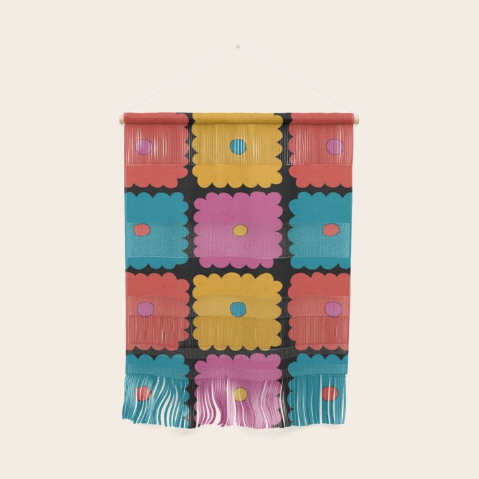 Flower Tile Wall Hanging Gallery Image 1