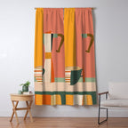 Sunset Moka Window Curtain Gallery Image 5