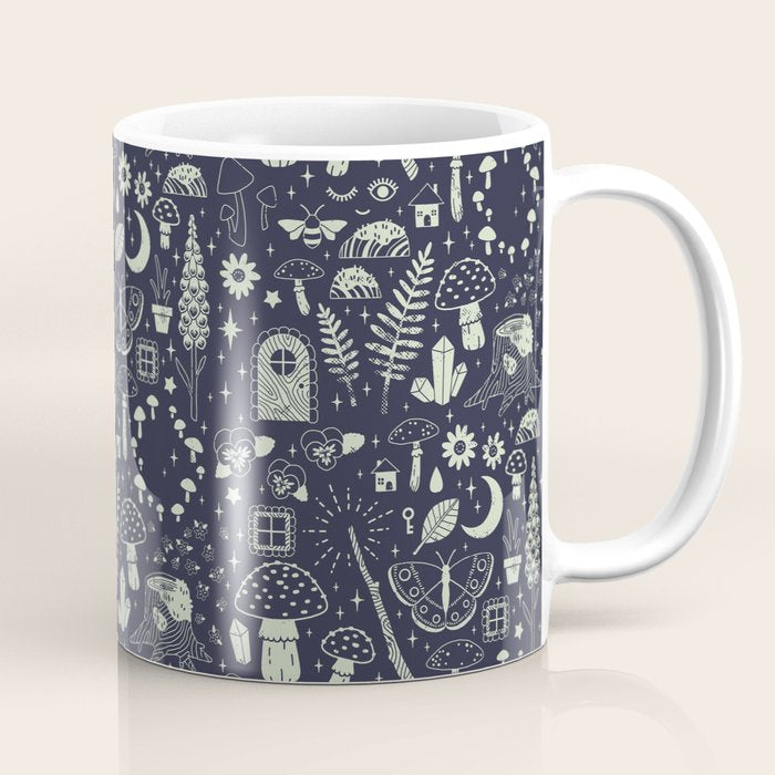 Fairy Garden: Midnight Coffee Mug Gallery Image 1