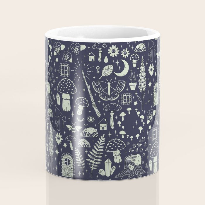 Fairy Garden: Midnight Coffee Mug Gallery Image 4
