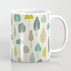 Cat and Plant 49 Coffee Mug Gallery Image 1
