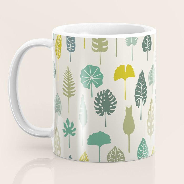 Cat and Plant 49 Coffee Mug Gallery Image 3