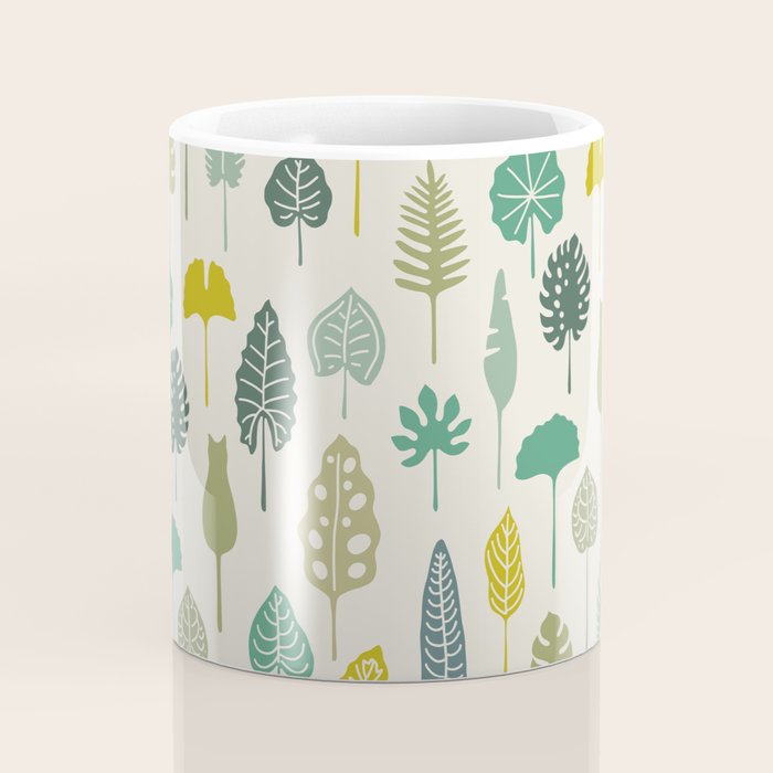 Cat and Plant 49 Coffee Mug Gallery Image 4