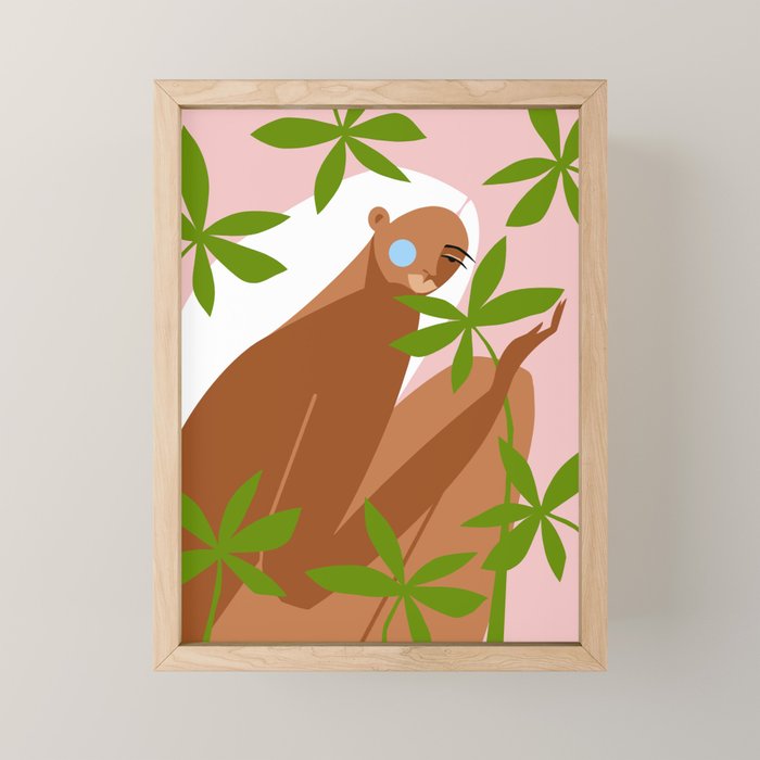 Au Naturel Mini Art Print Gallery Image 1