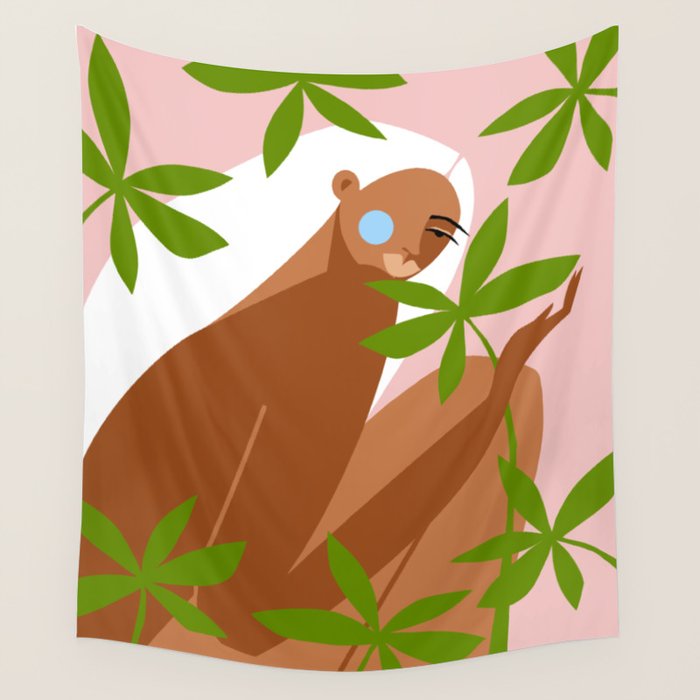 Au Naturel Wall Tapestry Gallery Image 1