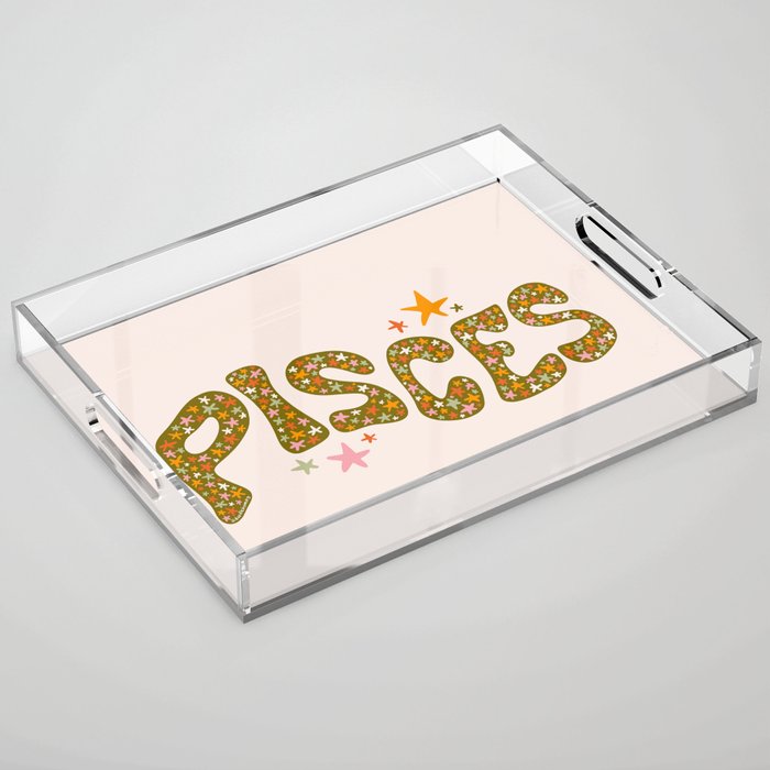 Starry Pisces Acrylic Tray Gallery Image 1