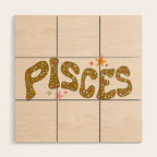 Starry Pisces Wood Wall Art Gallery Image 1