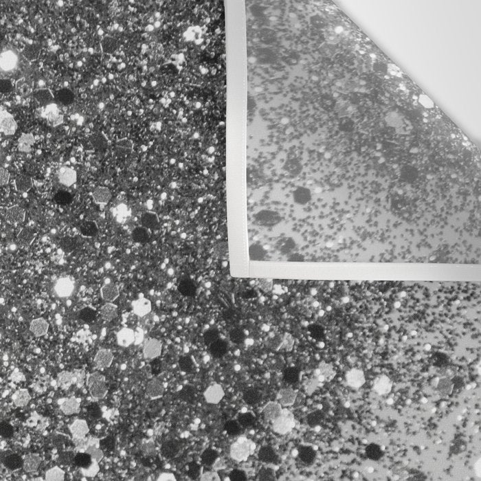 Soft Silver Gray Glitter #1 (Faux Glitter - Photography) #shiny #decor #art #society6 Wall Tapestry Gallery Image 3