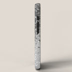 Soft Silver Gray Glitter #1 (Faux Glitter - Photography) #shiny #decor #art #society6 iPhone Case Gallery Image 2