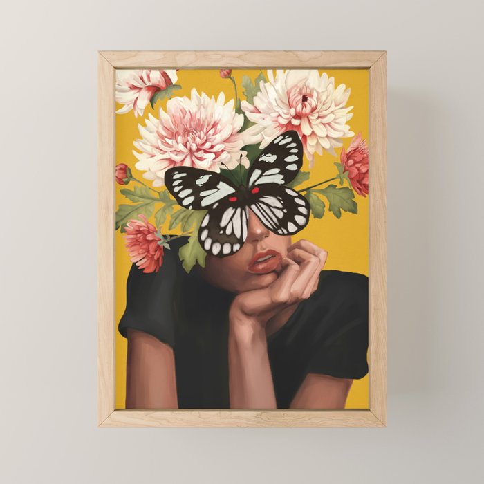 Obscured Beauty Mini Art Print Gallery Image 1