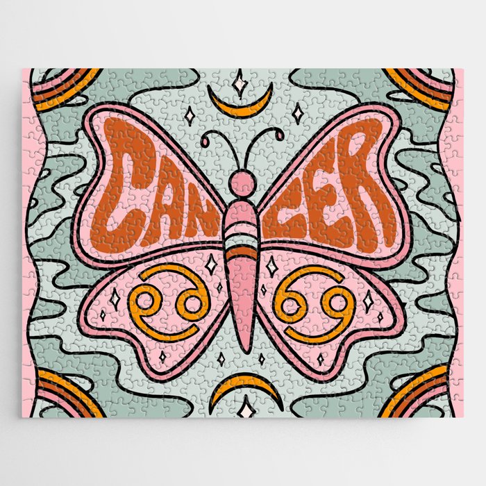 Cancer Butterfly Jigsaw Puzzle Gallery Image 1