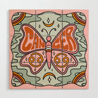 Cancer Butterfly Wood Wall Art Gallery Image 1