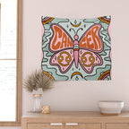 Cancer Butterfly Wall Tapestry Gallery Image 2