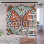 Cancer Butterfly Wall Mural Gallery Image 1