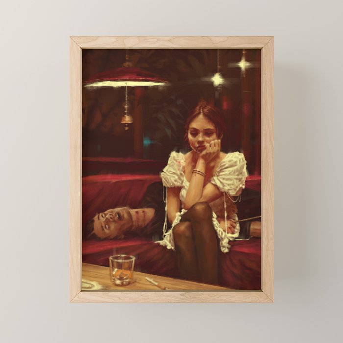 Bore to death Mini Art Print Gallery Image 1