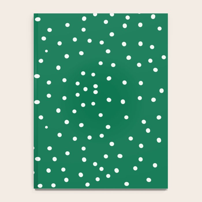 Green dotted pattern  Notebook Gallery Image 4