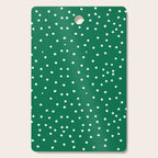 Green dotted pattern  Cutting Board Gallery Image 1