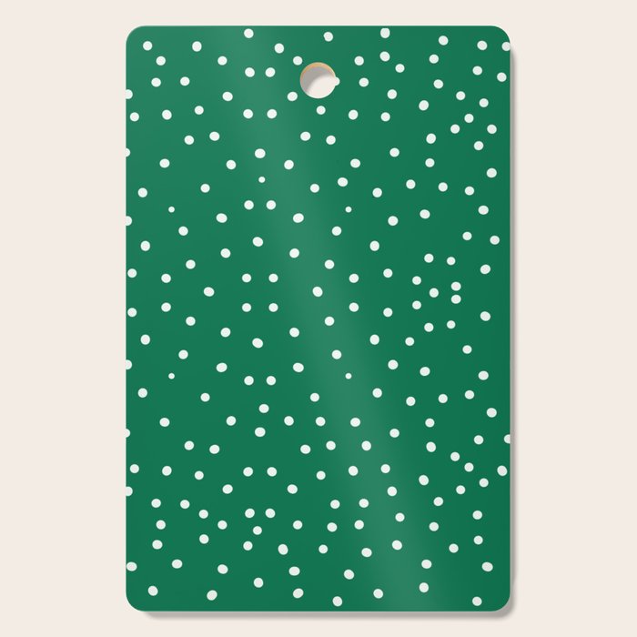 Green dotted pattern  Cutting Board Gallery Image 1