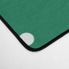 Green dotted pattern  Desk Mat Gallery Image 4