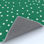 Green dotted pattern  Rug Gallery Image 4