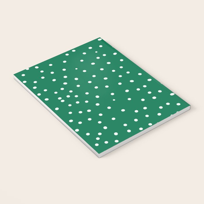 Green dotted pattern  Notebook Gallery Image 3
