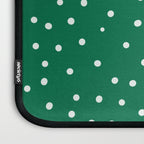 Green dotted pattern  Laptop Sleeve Gallery Image 3
