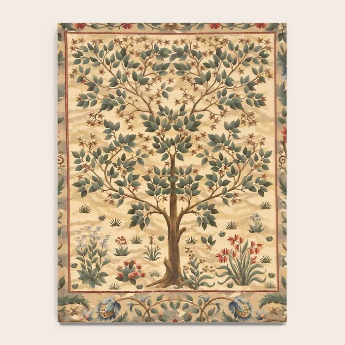 William Morris "Tree of life" 3. Notebook Gallery Image 4