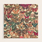 Butterfly Box Wood Wall Art Gallery Image 1