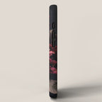 Midnight garden. Vintage bouquet of roses, dark red peony and iris. iPhone Case Gallery Image 2