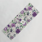 Lush lilac garden Yoga Mat Gallery Image 1