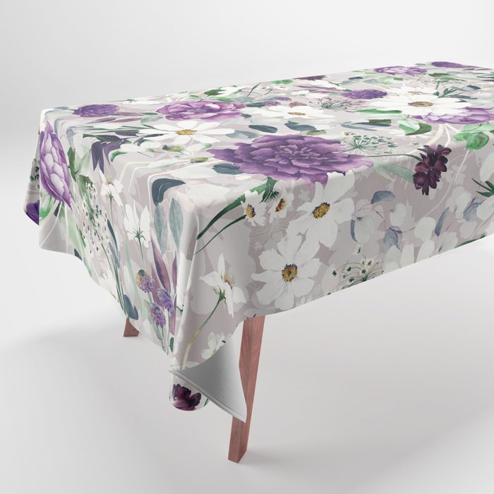 Lush lilac garden Tablecloth Gallery Image 1