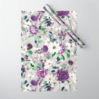 Lush lilac garden Wrapping Paper Gallery Image 1