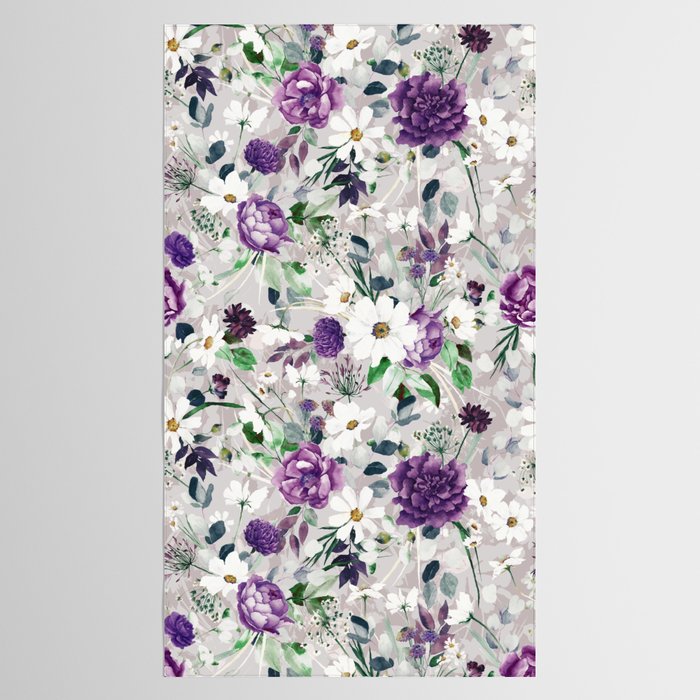Lush lilac garden Tablecloth Gallery Image 2