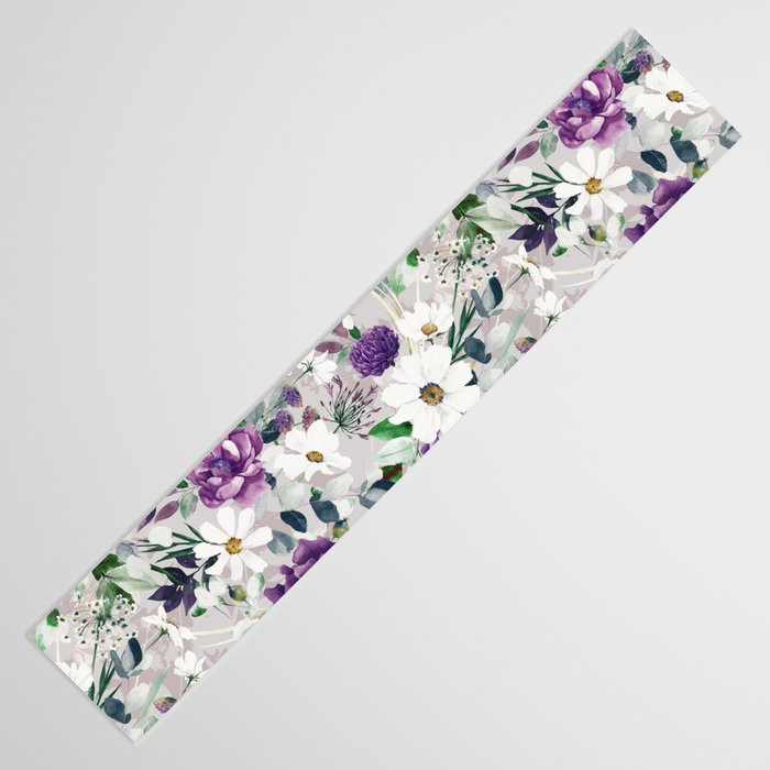 Lush lilac garden Table Runner Gallery Image 3