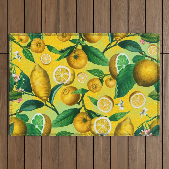 Citrus Ichangensis Outdoor Rug Gallery Image 1