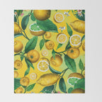 Citrus Ichangensis Throw Blanket Gallery Image 2