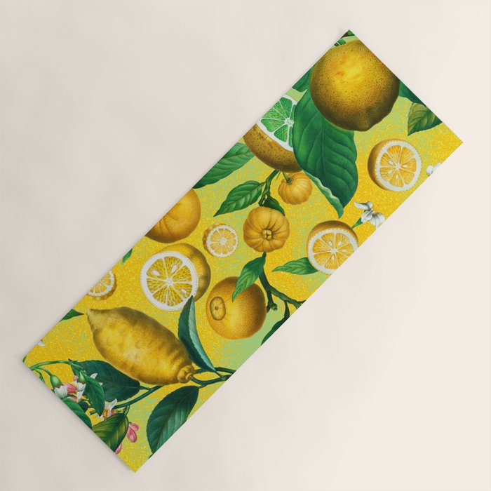 Citrus Ichangensis Yoga Mat Gallery Image 1