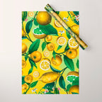 Citrus Ichangensis Wrapping Paper Gallery Image 1
