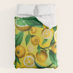 Citrus Ichangensis Duvet Cover Gallery Image 6