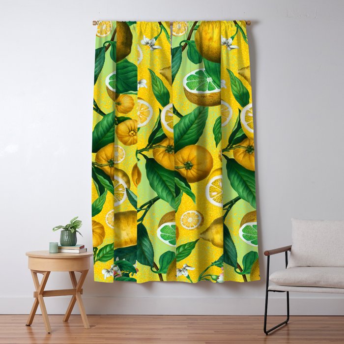 Citrus Ichangensis Window Curtain Gallery Image 5