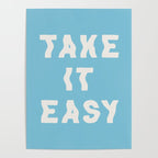 Take It Easy Sky Blue Poster Gallery Image 4