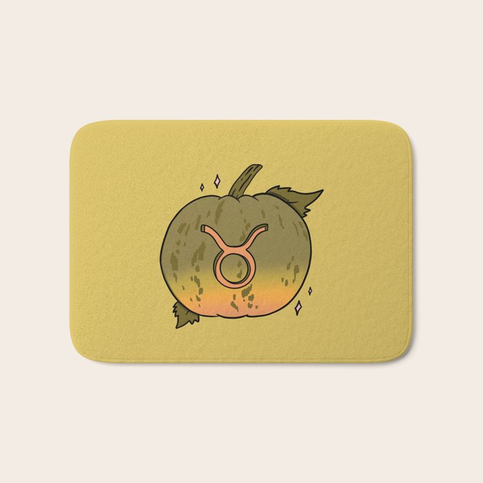 Taurus Pumpkin Bath Mat Gallery Image 1