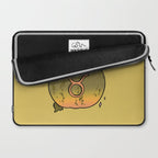 Taurus Pumpkin Laptop Sleeve Gallery Image 2
