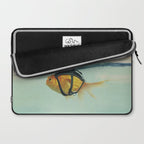 Brilliant DISGUISE - Goldfish with a Shark Fin Laptop Sleeve Gallery Image 2