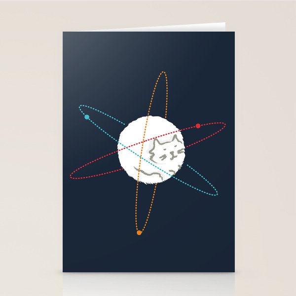 Cat-ion Stationery Card Gallery Image 2