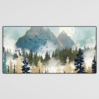 Misty Pines Desk Mat Gallery Image 3