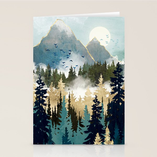 Misty Pines Stationery Card Gallery Image 2